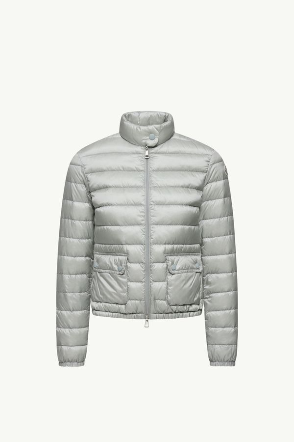 Lans Packable Short Down Jacket Women Gray Moncler